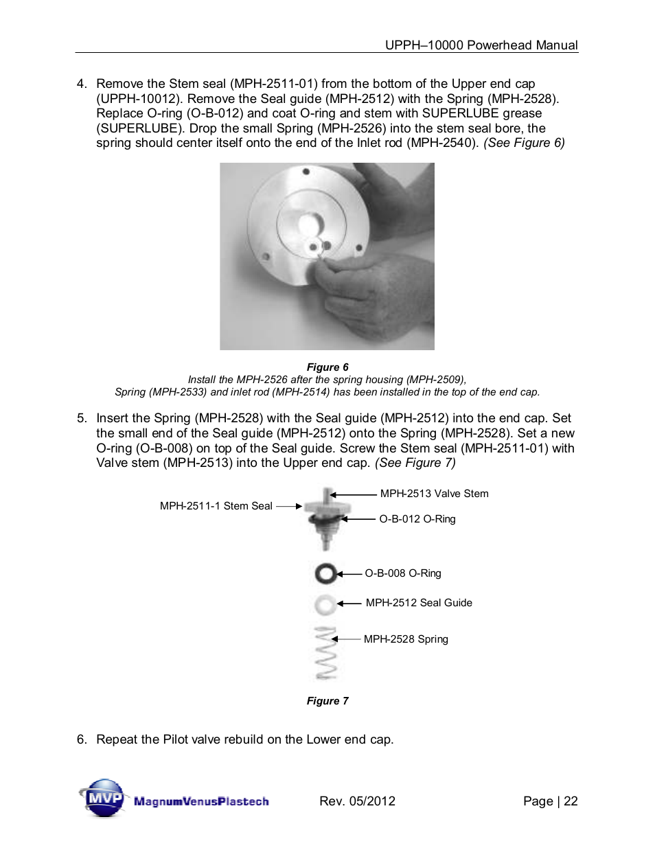 Magnum Venus Plastech Powerhead UPPH-10000 User Manual | Page 22 / 33