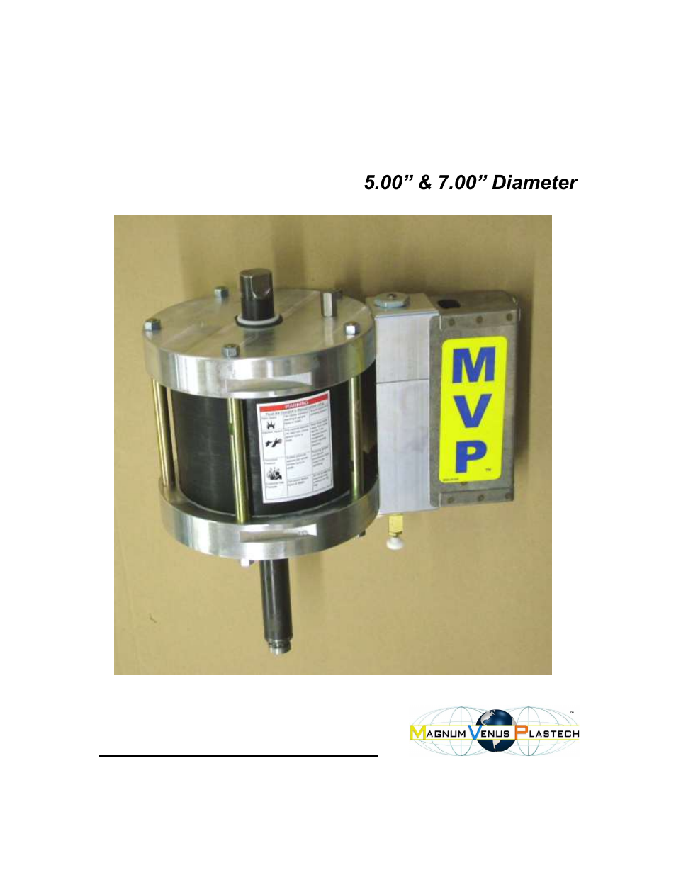 Magnum Venus Plastech Powerhead Powerslide 7000 Series User Manual | 39 pages