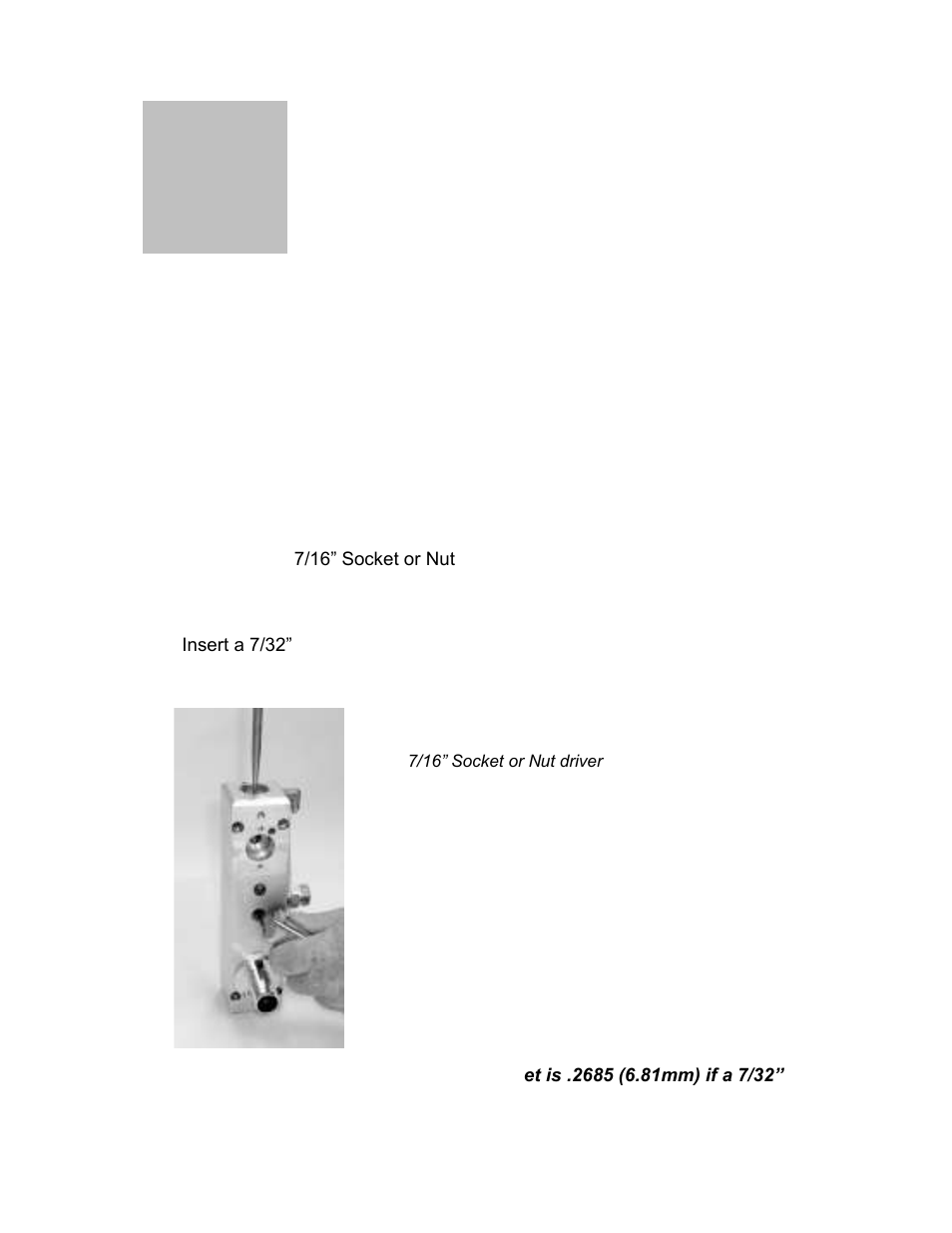 Powerslide, Powerhead valve block disassembly, Chapter | Magnum Venus Plastech Powerhead Powerslide 7000 Series User Manual | Page 14 / 39