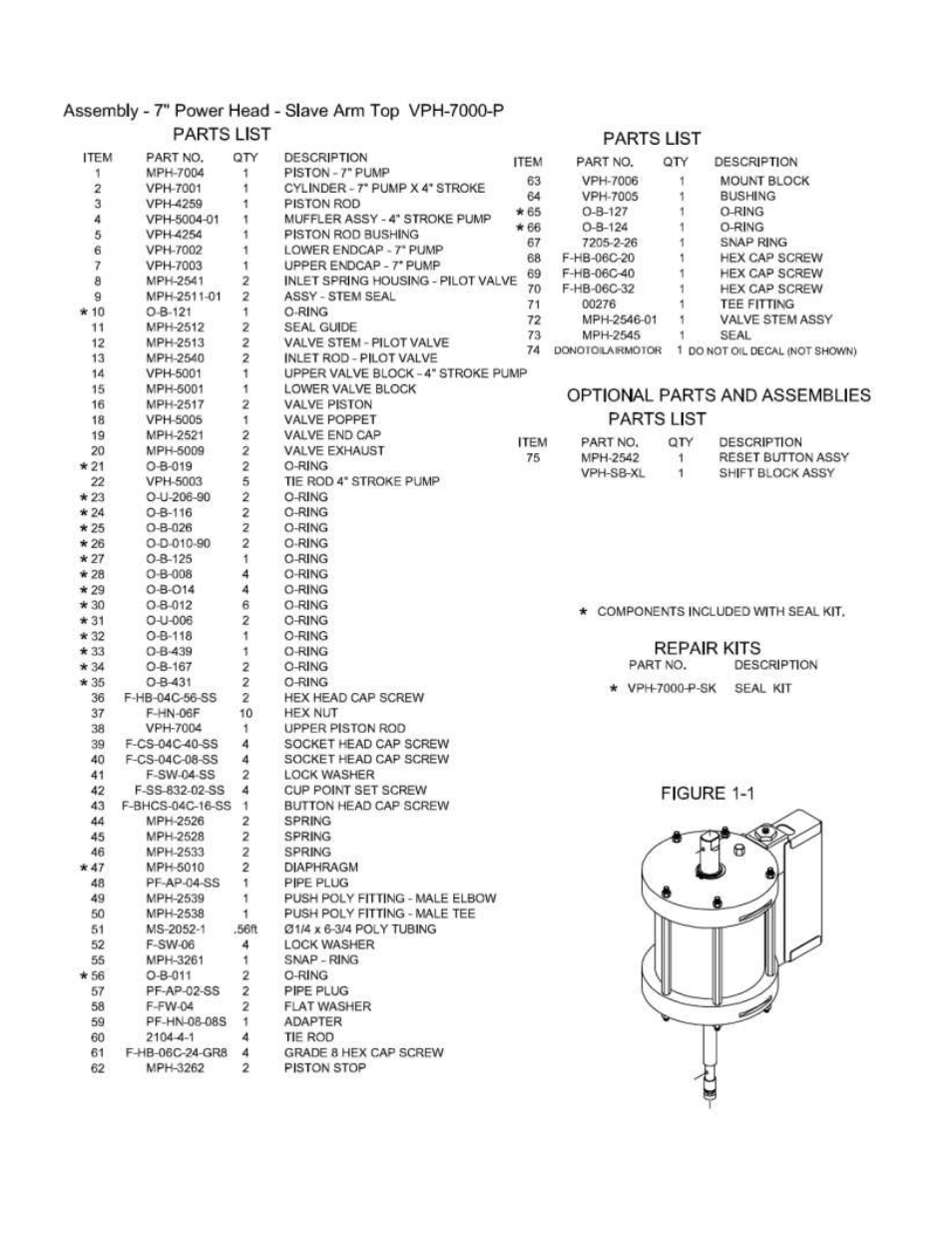 Magnum Venus Plastech Powerhead Powerslide 7000 Series User Manual | Page 26 / 39