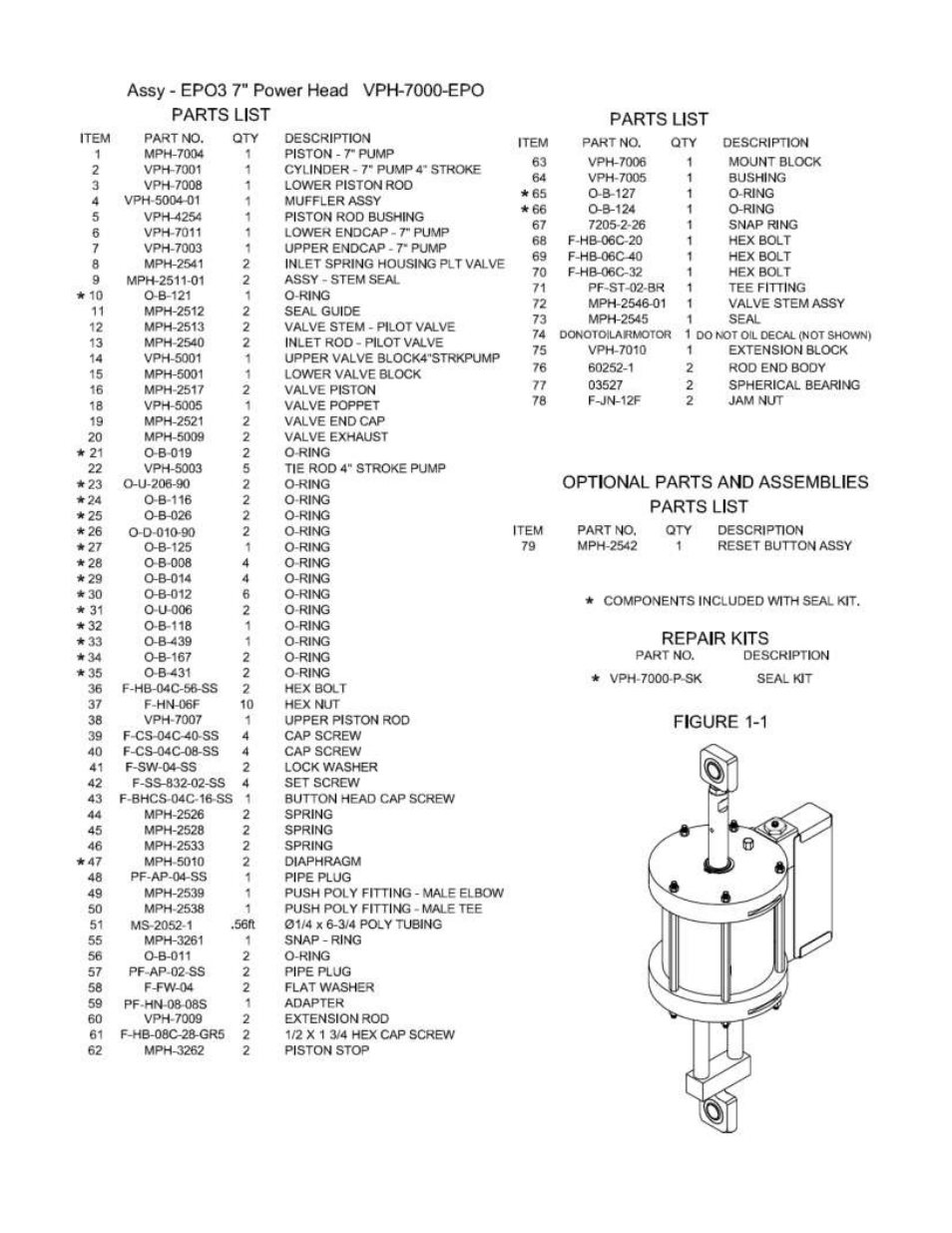 Magnum Venus Plastech Powerhead Powerslide 7000 Series User Manual | Page 31 / 39