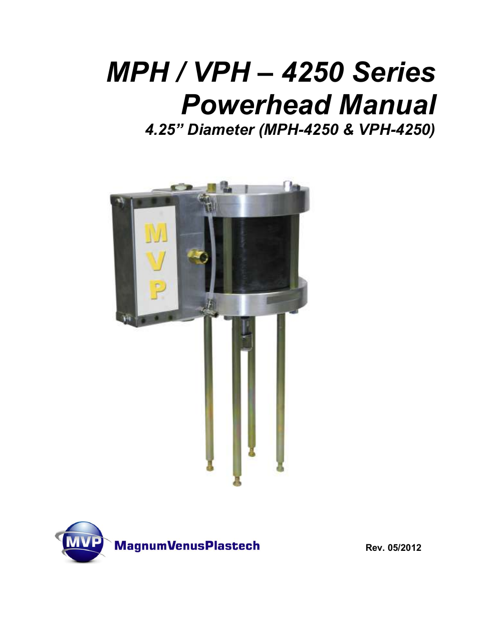 Magnum Venus Plastech Powerhead MPH_VPH–4250 Series User Manual | 38 pages