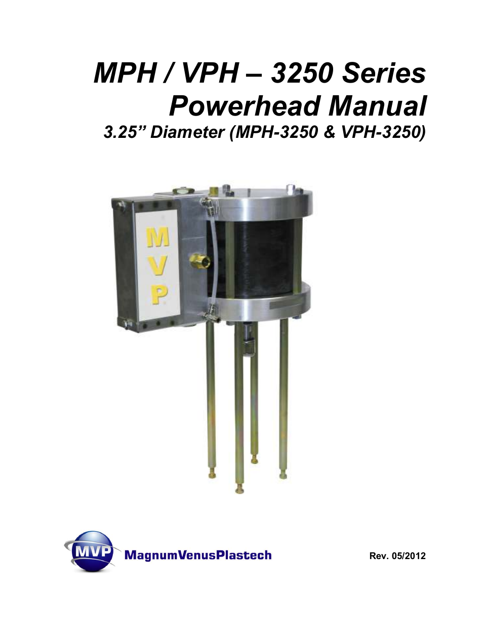 Magnum Venus Plastech Powerhead MPH_VPH–3250 Series User Manual | 36 pages