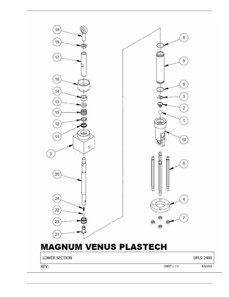 Magnum Venus Plastech UltraMAX UPLS-2300_UPLS-2300-SS User Manual | Page 51 / 54