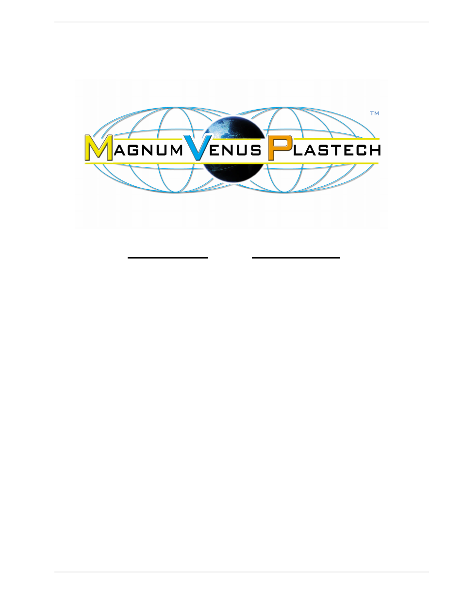 Magnum Venus Plastech UltraMAX UPLS-2300_UPLS-2300-SS User Manual | Page 54 / 54