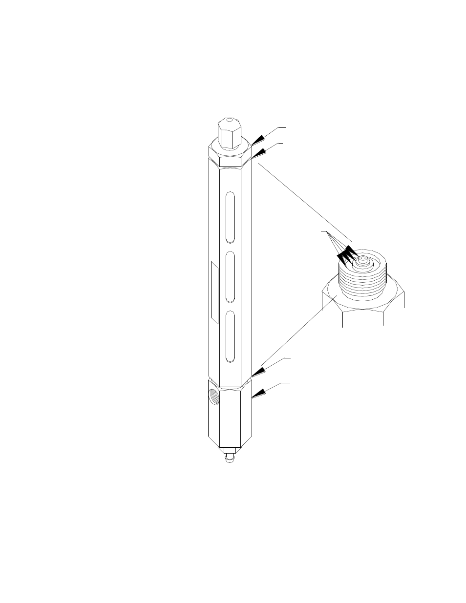 Caution, Before replacing glass tube | Magnum Venus Plastech HIS INSTRUCTION MANUAL User Manual | Page 44 / 56