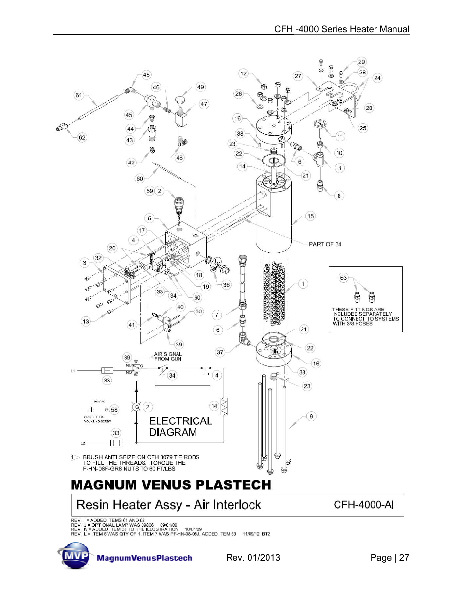Magnum Venus Plastech CFH-4000 User Manual | Page 27 / 45