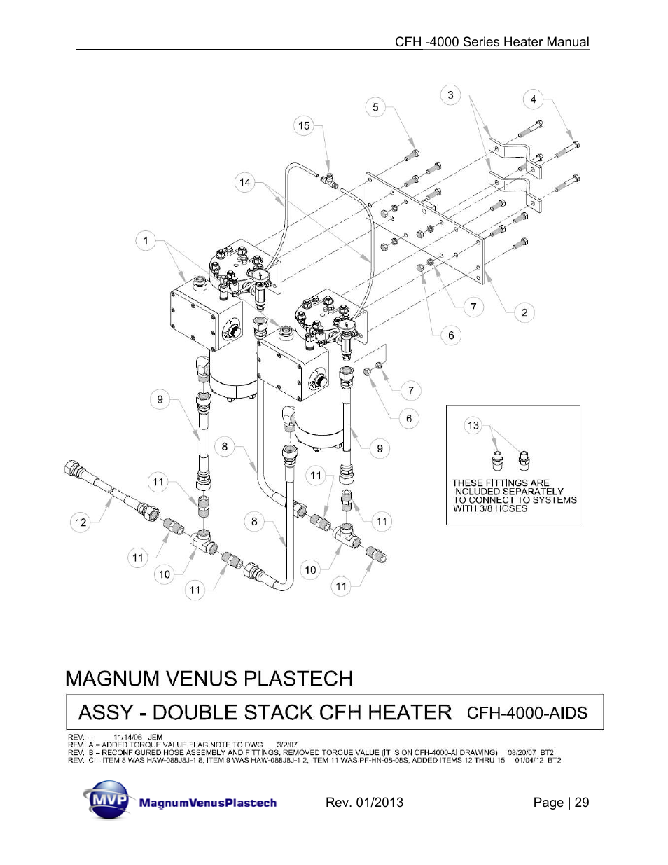 Magnum Venus Plastech CFH-4000 User Manual | Page 29 / 45