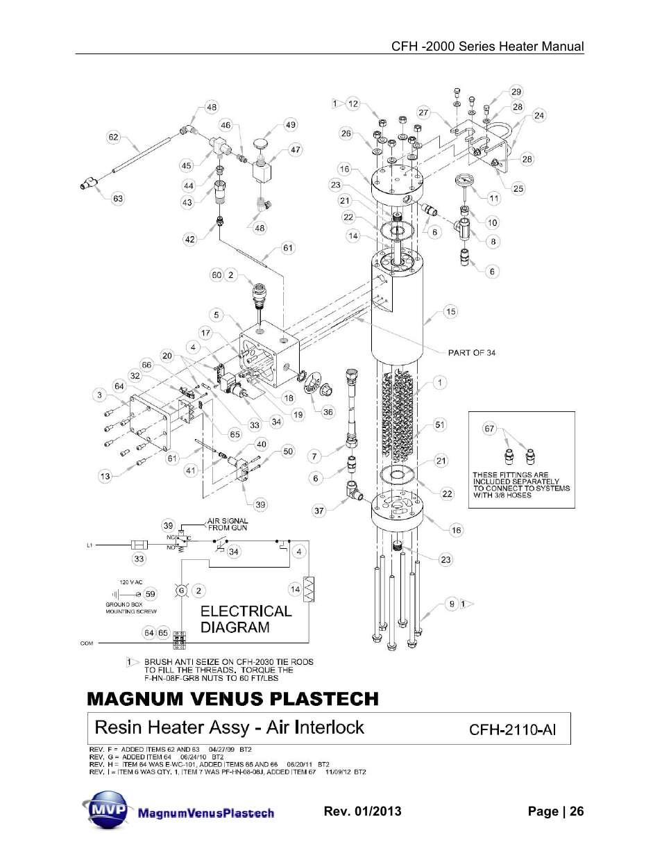 Magnum Venus Plastech CFH-2000 User Manual | Page 26 / 41