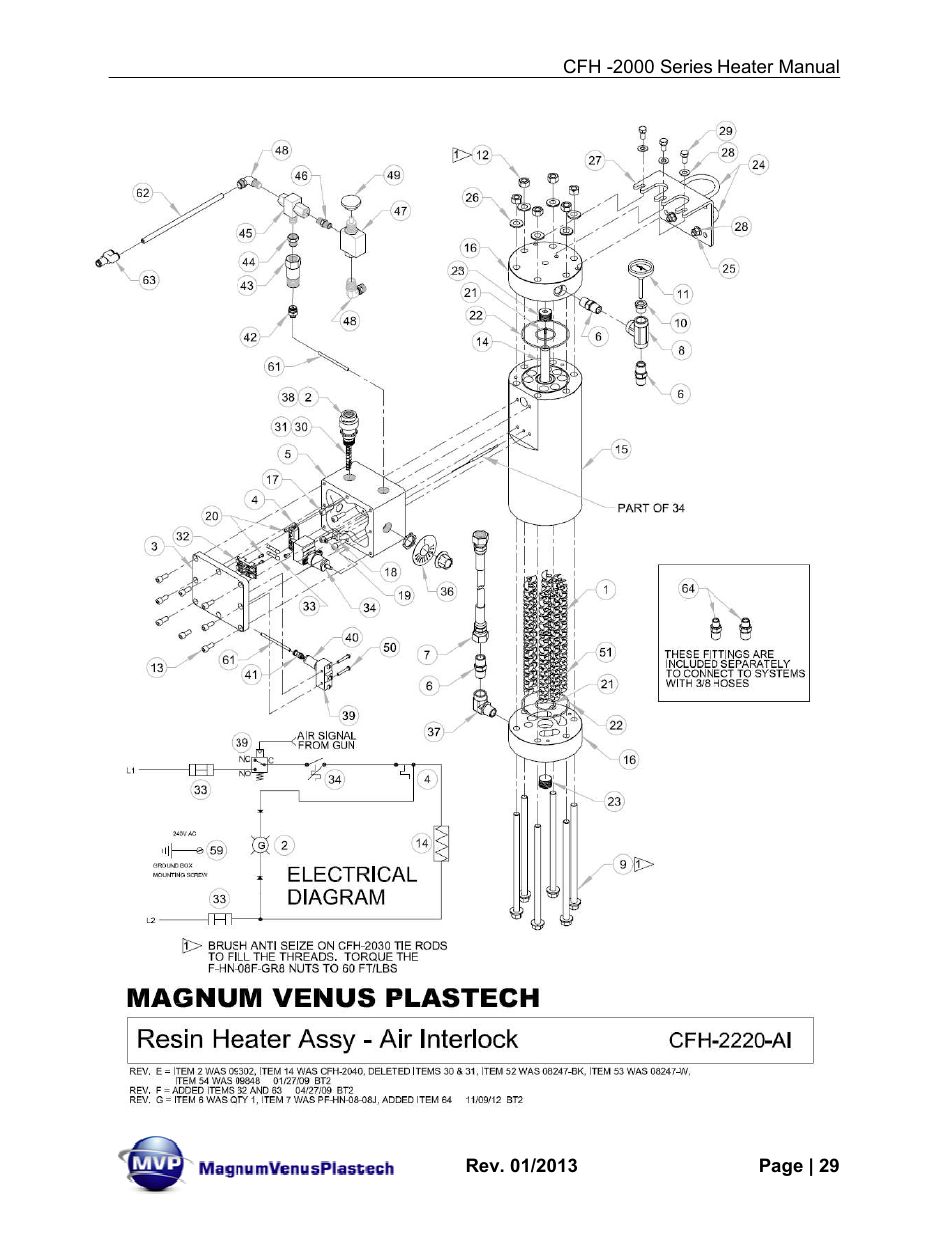 Magnum Venus Plastech CFH-2000 User Manual | Page 29 / 41