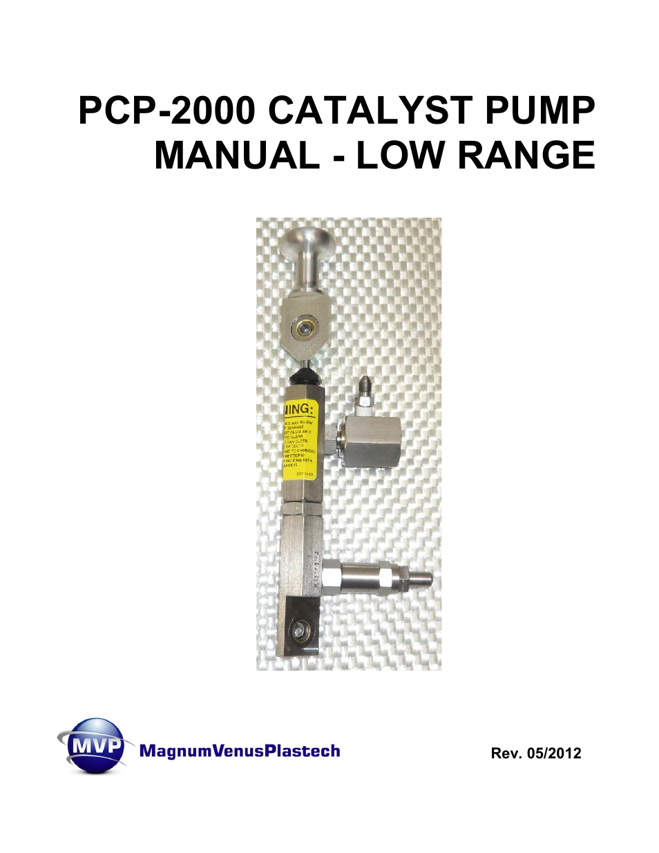 Magnum Venus Plastech Pro Series PCP-2000 User Manual | 34 pages
