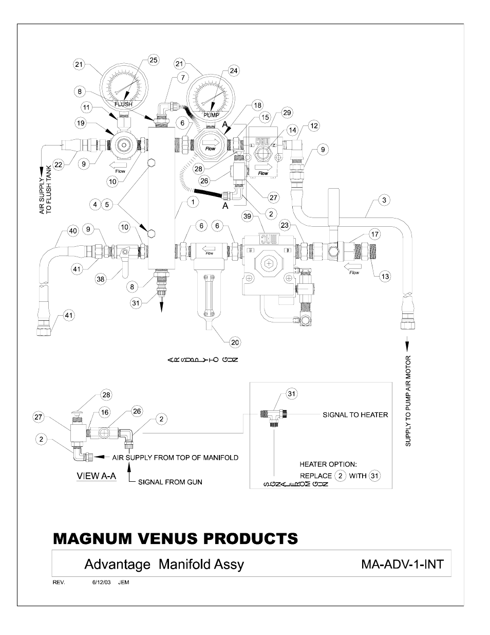 Magnum Venus Plastech ADVANTAGE User Manual | Page 74 / 78