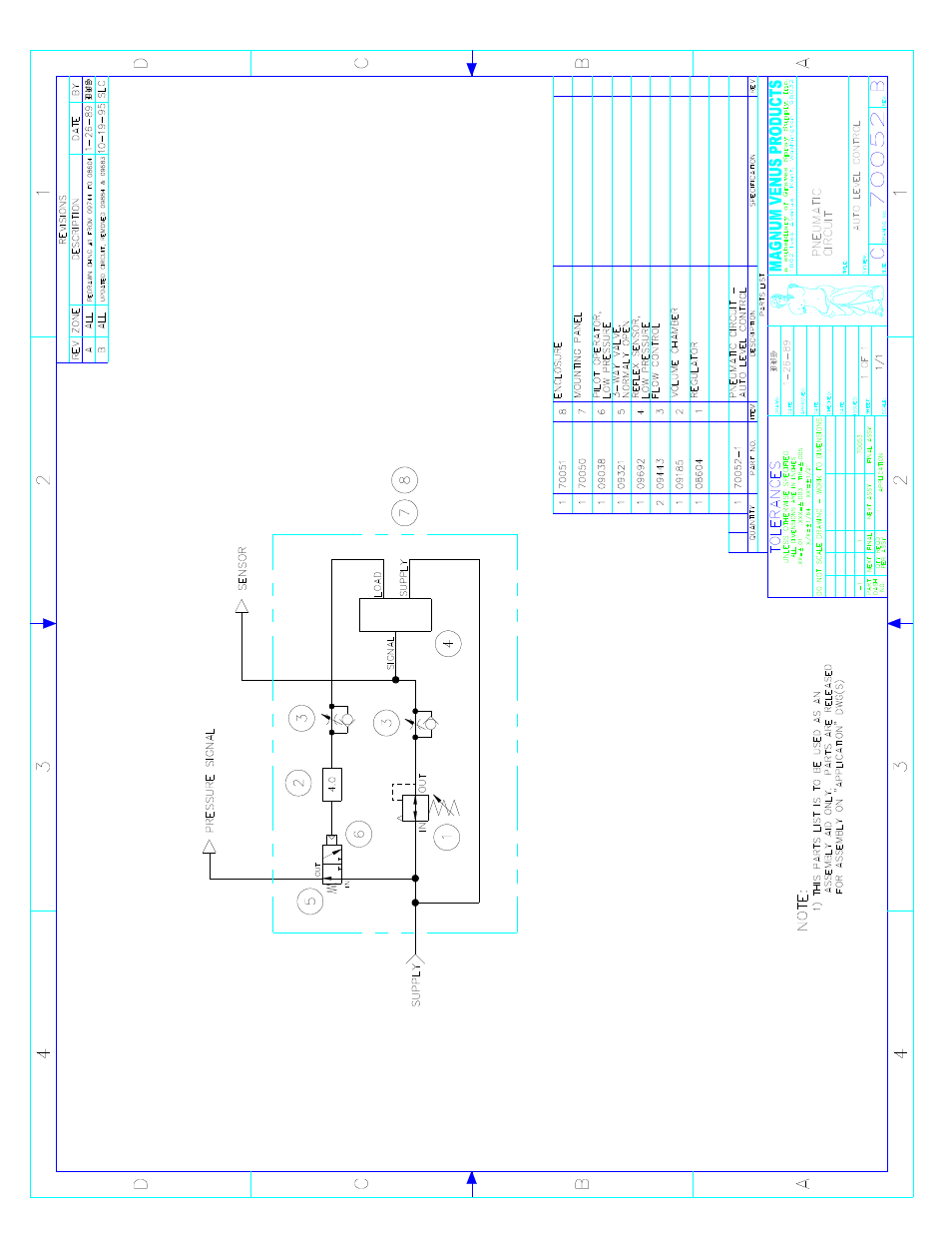 Magnum Venus Plastech AUTO-LEVEL CONTROL User Manual | Page 3 / 3