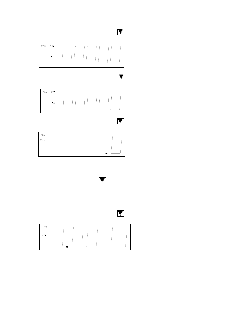 Magnum Venus Plastech CB-6000-RGT Metric Units PROGRAMMING User Manual | Page 13 / 21