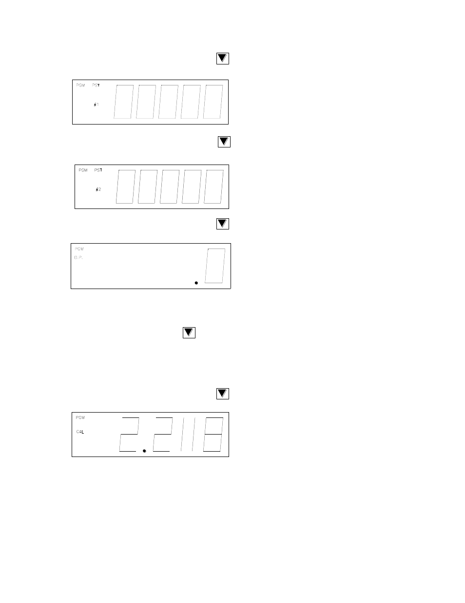 Magnum Venus Plastech CB-6000-RGT Imperial units PROGRAMMING User Manual | Page 13 / 21