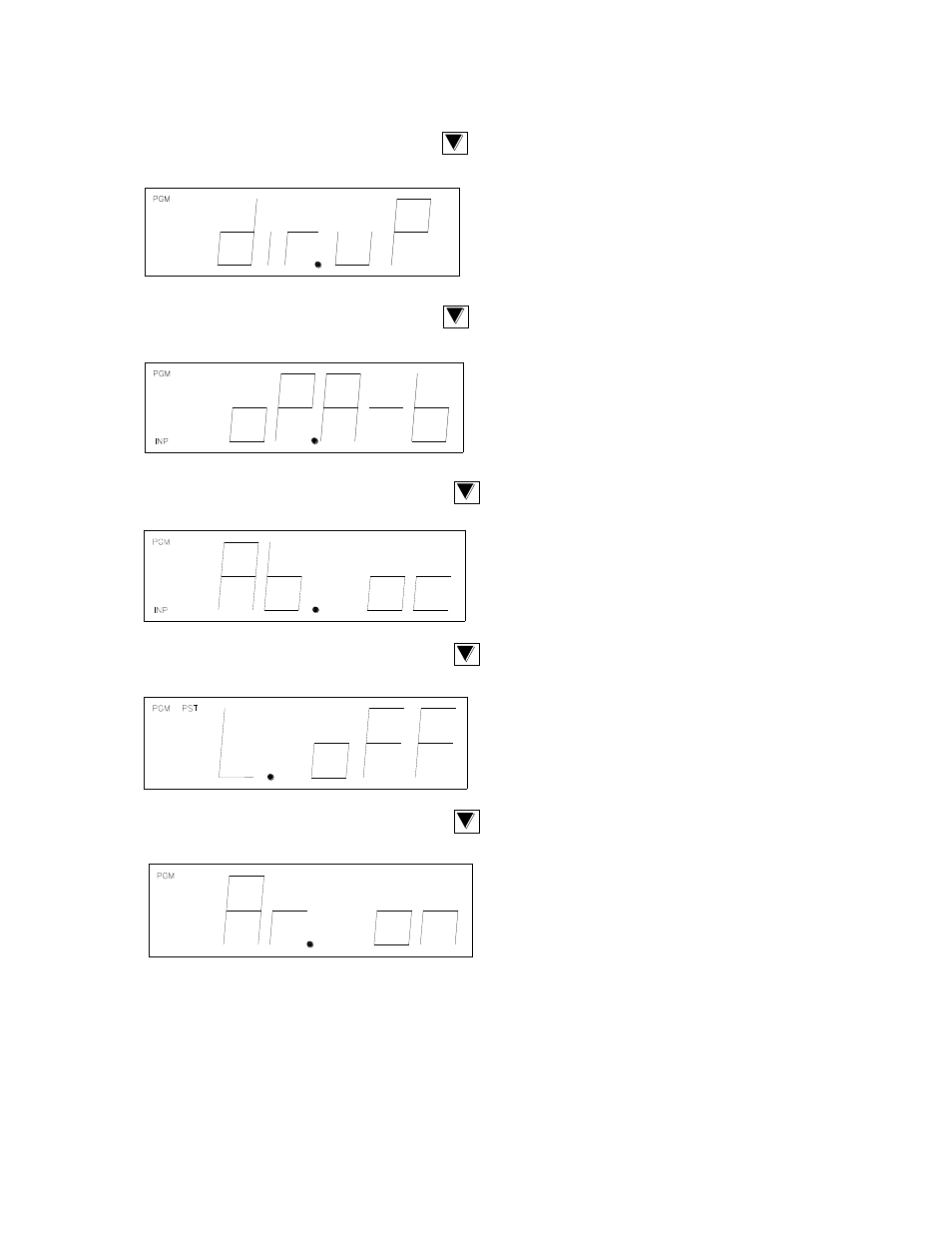 Magnum Venus Plastech CB-6000-RGT Imperial units PROGRAMMING User Manual | Page 15 / 21