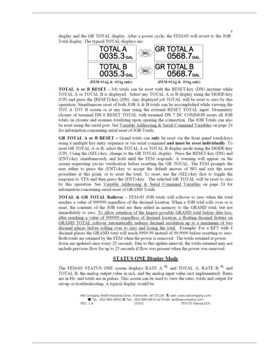 Magnum Venus Plastech UPMS-1000 Monitoring System User Manual | Page 57 / 82