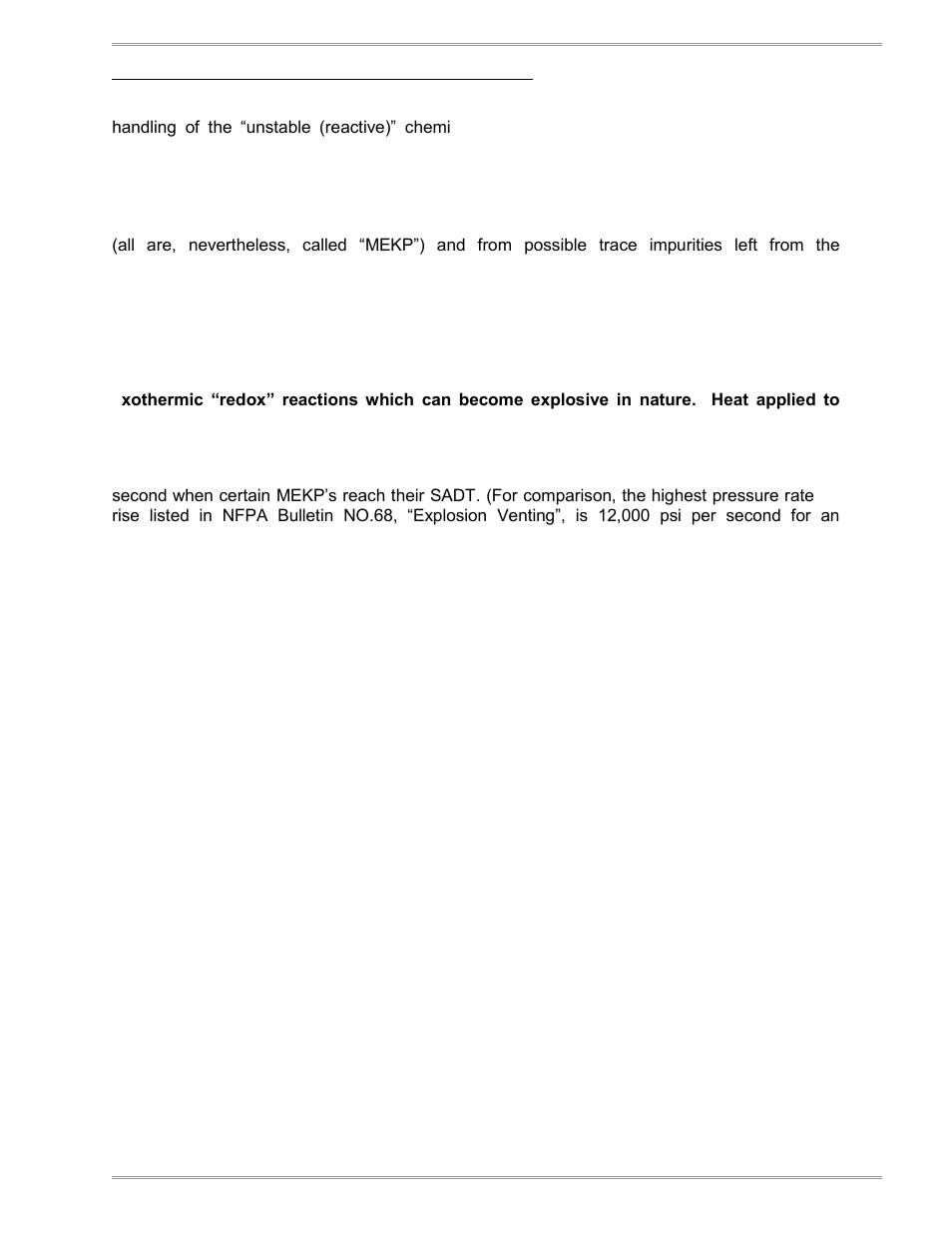 2 catalyst (methyl ethyl ketone peroxide) | Magnum Venus Plastech UPMS-1000 Monitoring System User Manual | Page 7 / 82