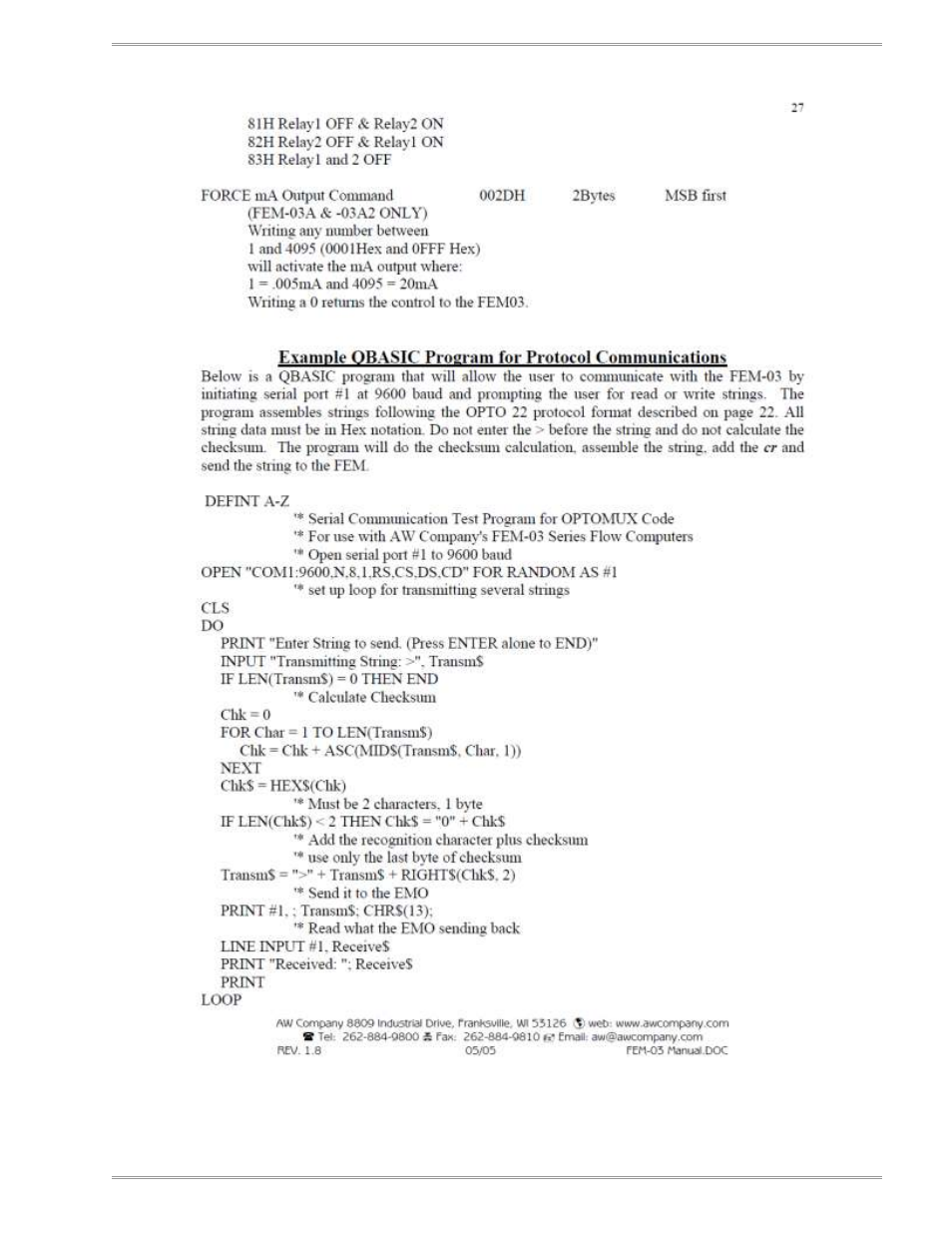 Magnum Venus Plastech UPMS-1000 Monitoring System User Manual | Page 76 / 82