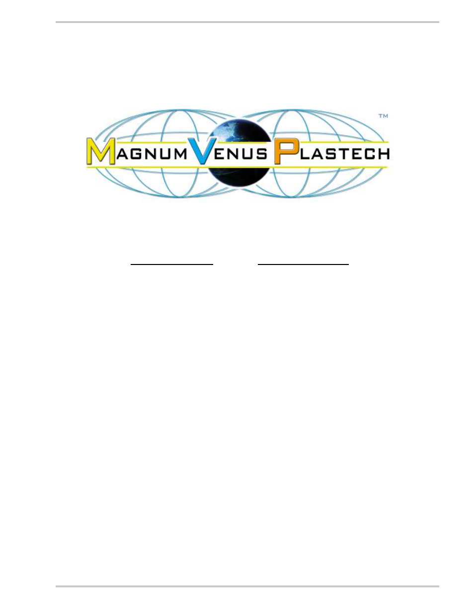 Magnum Venus Plastech UPMS-1000 Monitoring System User Manual | Page 82 / 82
