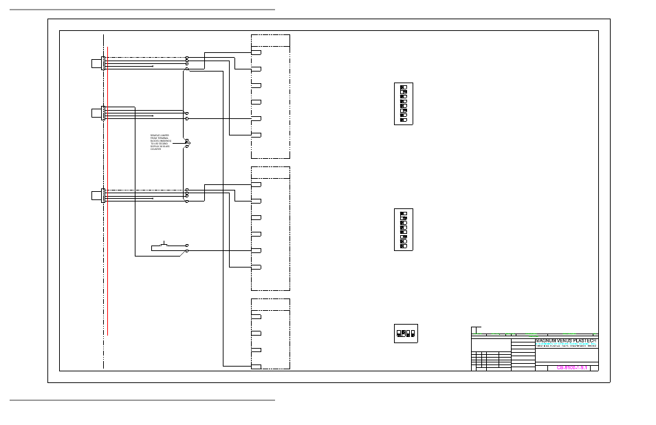 Property of magnum venus plastech | Magnum Venus Plastech CB-8000-xxx Resin Monitor User Manual | Page 36 / 45