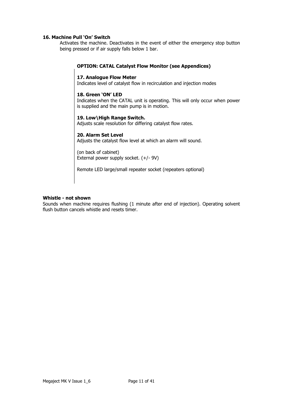 Magnum Venus Plastech Megaject MKIV Revision 1_6 User Manual | Page 11 / 41
