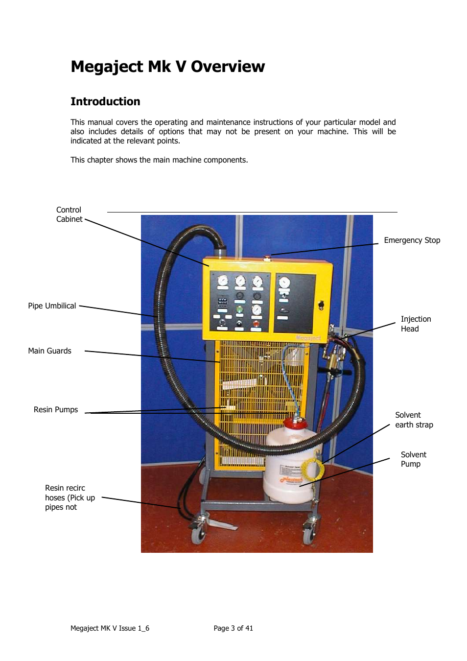 Megaject mk v overview, Introduction | Magnum Venus Plastech Megaject MKIV Revision 1_6 User Manual | Page 3 / 41