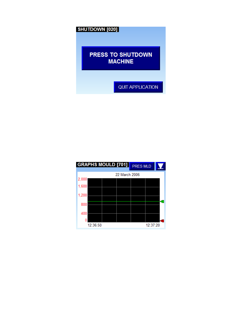 Graphs | Magnum Venus Plastech Megaject RTM Pro Revison 7_0 User Manual | Page 34 / 72