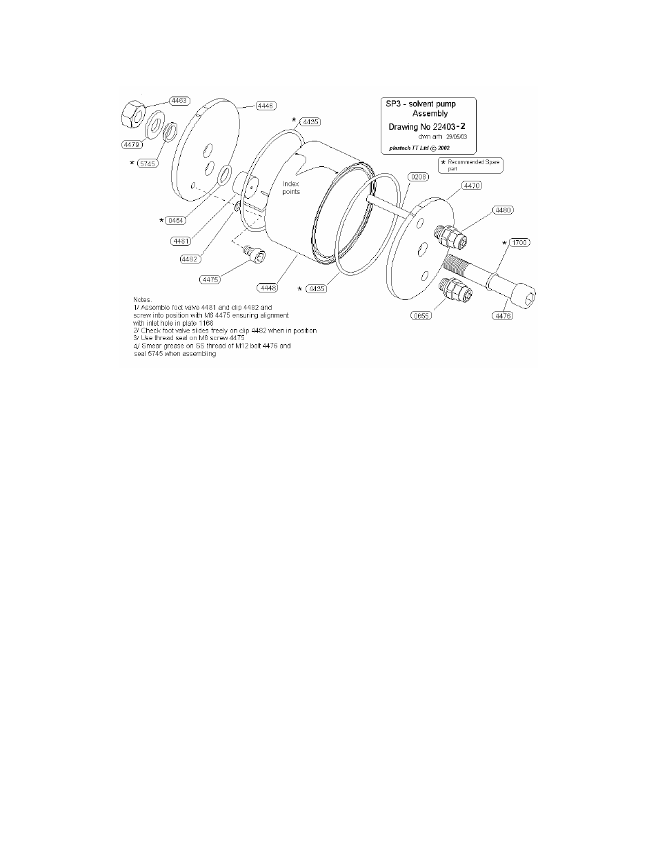 Injection head assembly service | Magnum Venus Plastech Megaject RTM Pro Revison 7_0 User Manual | Page 52 / 72