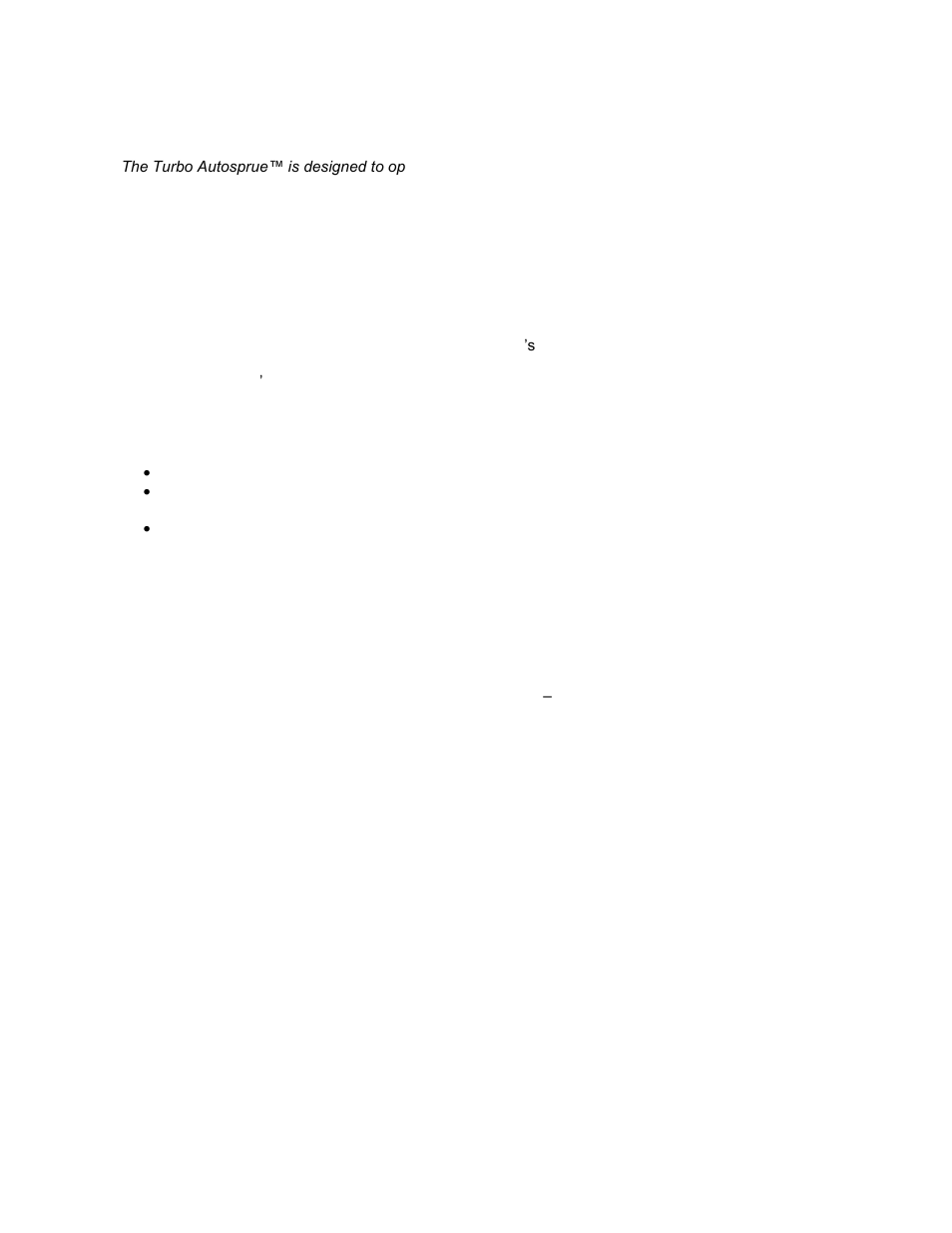 Maintenance | Magnum Venus Plastech Turbo Autosprue -TAS User Manual | Page 3 / 6