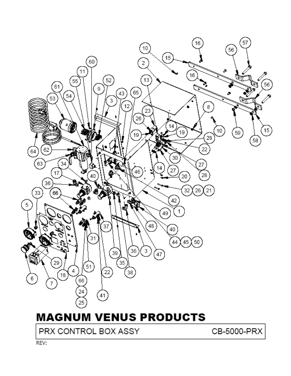 Magnum Venus Plastech CB-5000-PRX RTM Control Box User Manual | Page 19 / 46