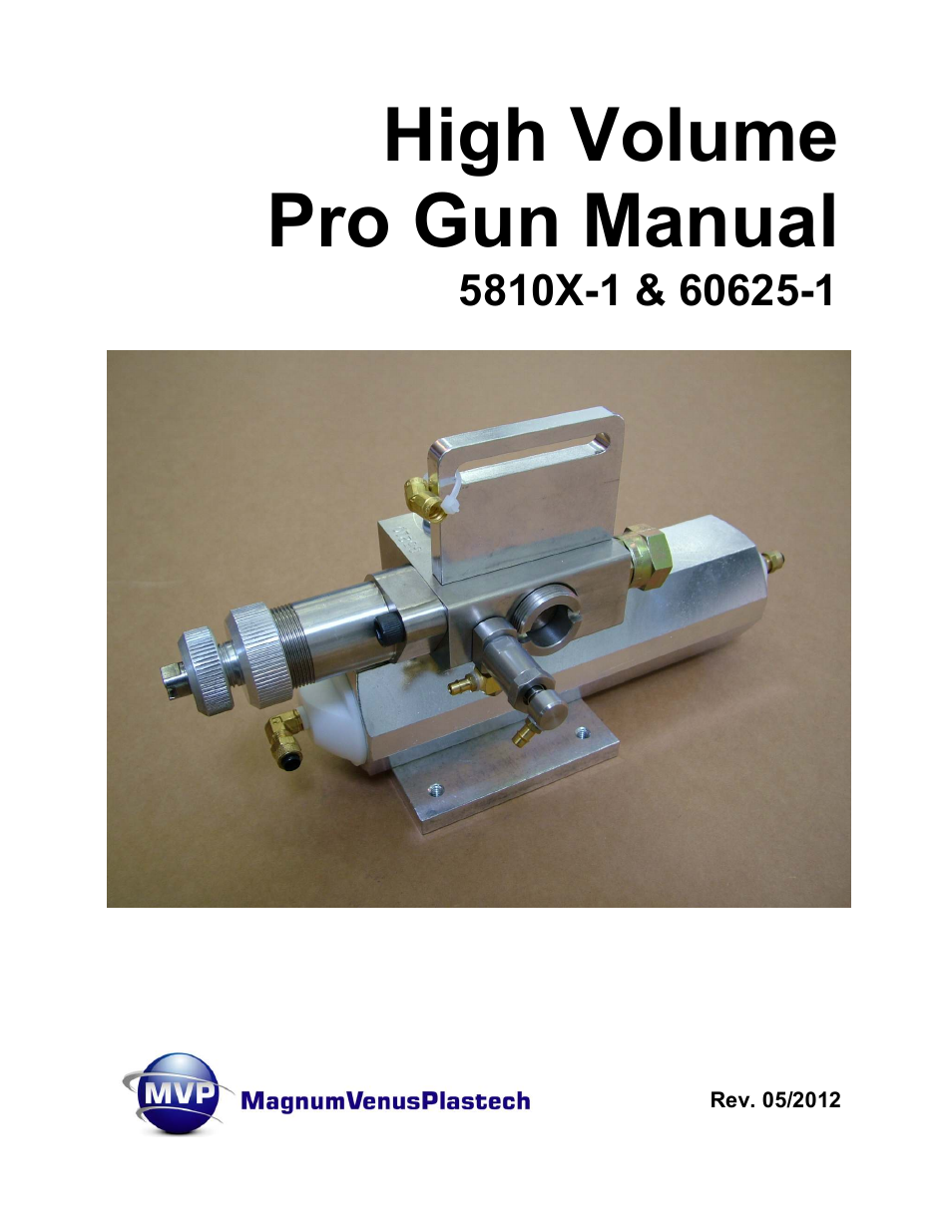 Magnum Venus Plastech High Volume Pro Gun 60625-1 User Manual | 64 pages