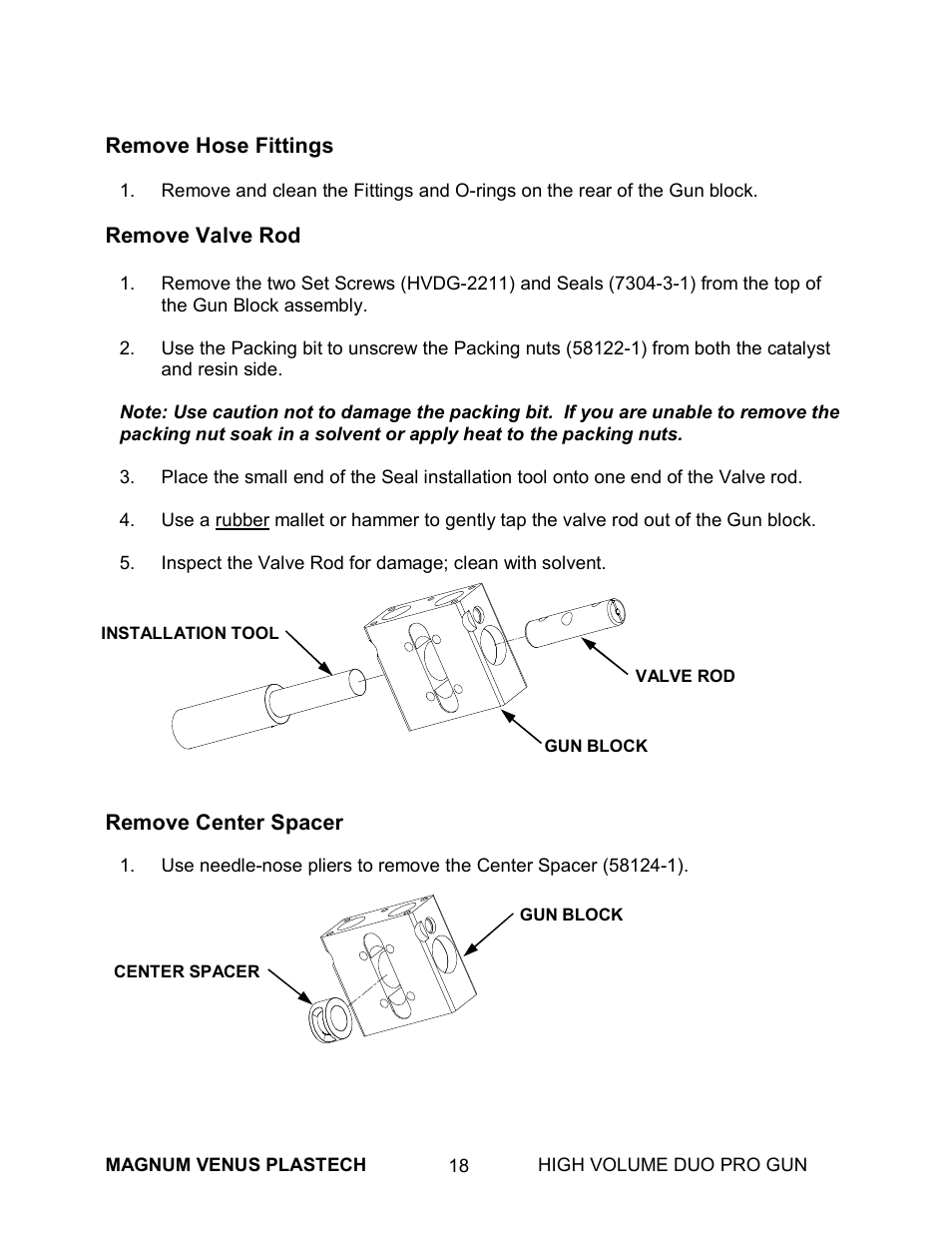 Magnum Venus Plastech High Duo Pro Gun User Manual | Page 18 / 52