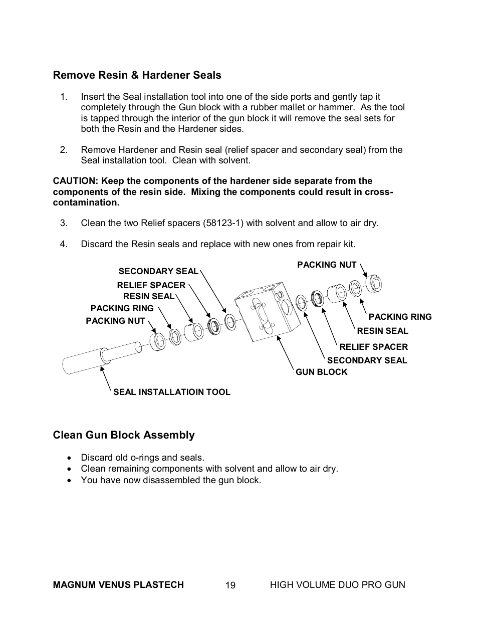 Magnum Venus Plastech High Duo Pro Gun User Manual | Page 19 / 52