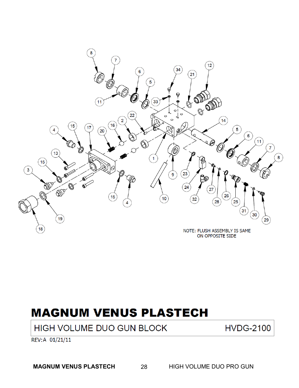 Magnum Venus Plastech High Duo Pro Gun User Manual | Page 28 / 52