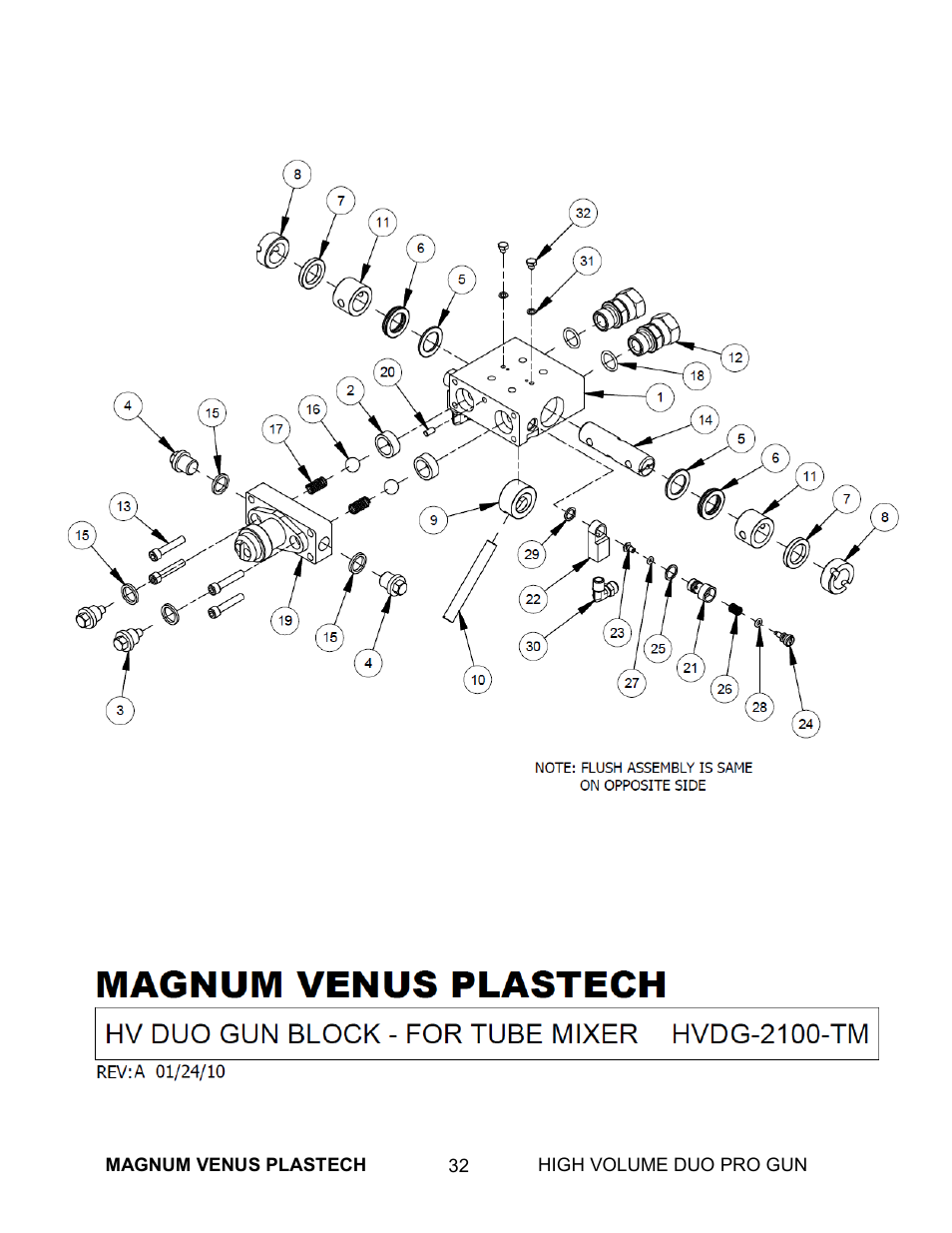 Magnum Venus Plastech High Duo Pro Gun User Manual | Page 32 / 52