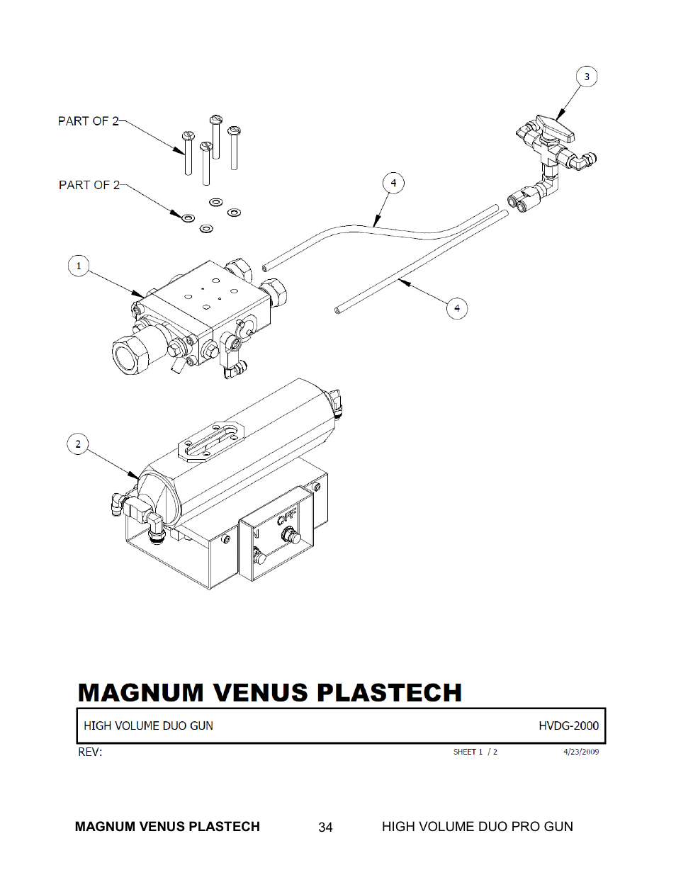 Magnum Venus Plastech High Duo Pro Gun User Manual | Page 34 / 52