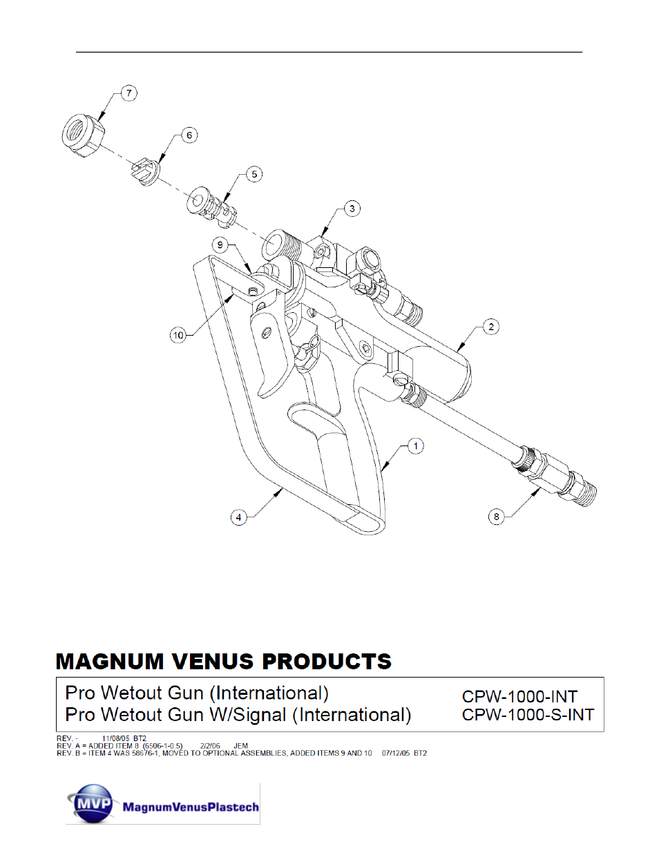 Magnum Venus Plastech Classic Pro Gun CPC_CPG_CPW_CPP User Manual | Page 68 / 102