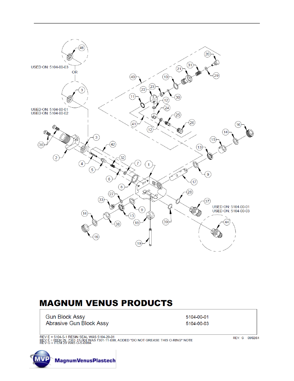 Magnum Venus Plastech Classic Pro Gun CPC_CPG_CPW_CPP User Manual | Page 78 / 102