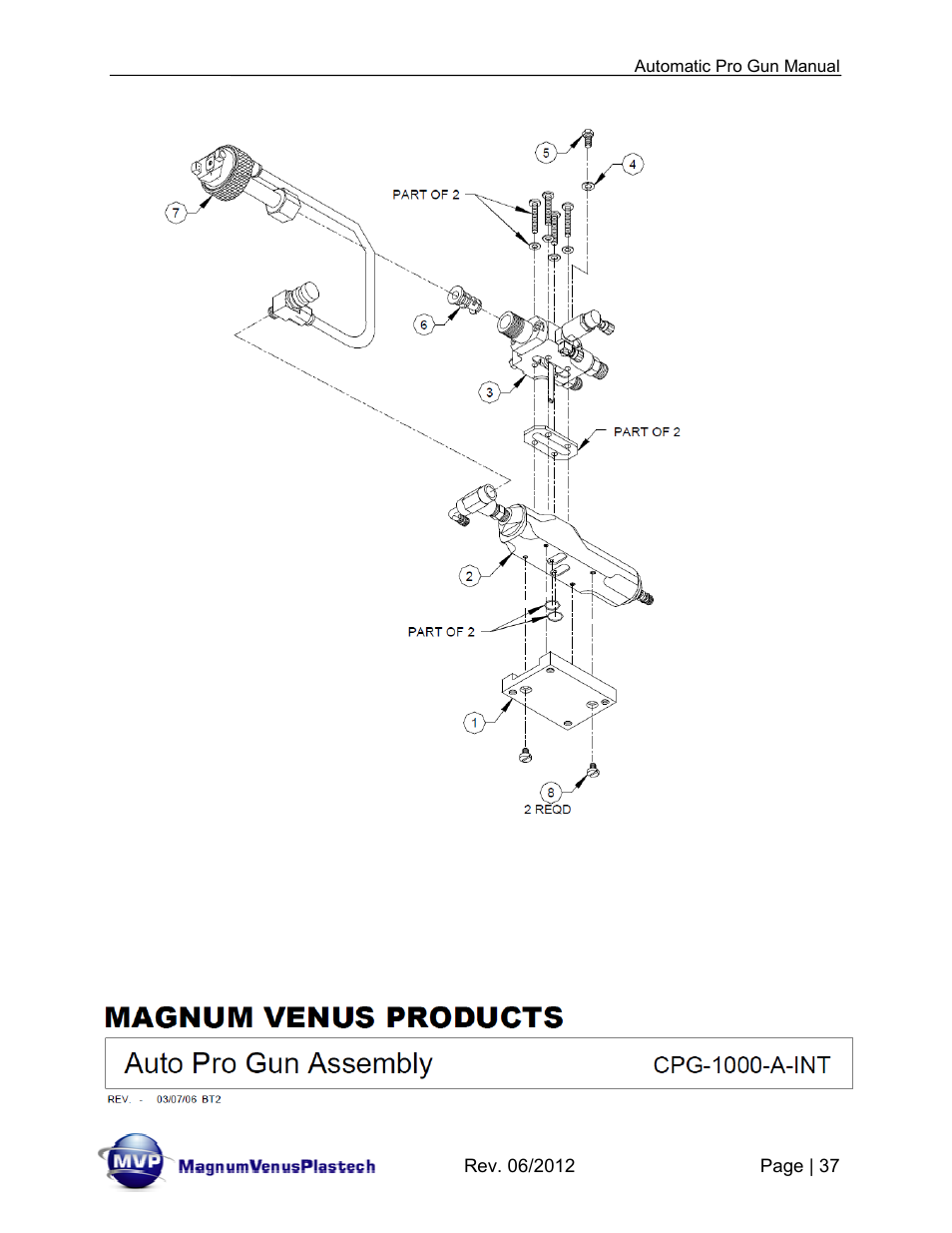 Magnum Venus Plastech Auto Pro Gun CPC_CPG_CPT_PRTM-DG User Manual | Page 37 / 85