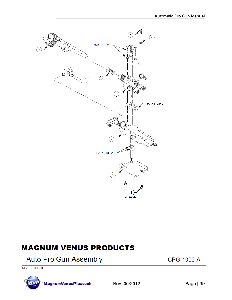 Magnum Venus Plastech Auto Pro Gun CPC_CPG_CPT_PRTM-DG User Manual | Page 39 / 85