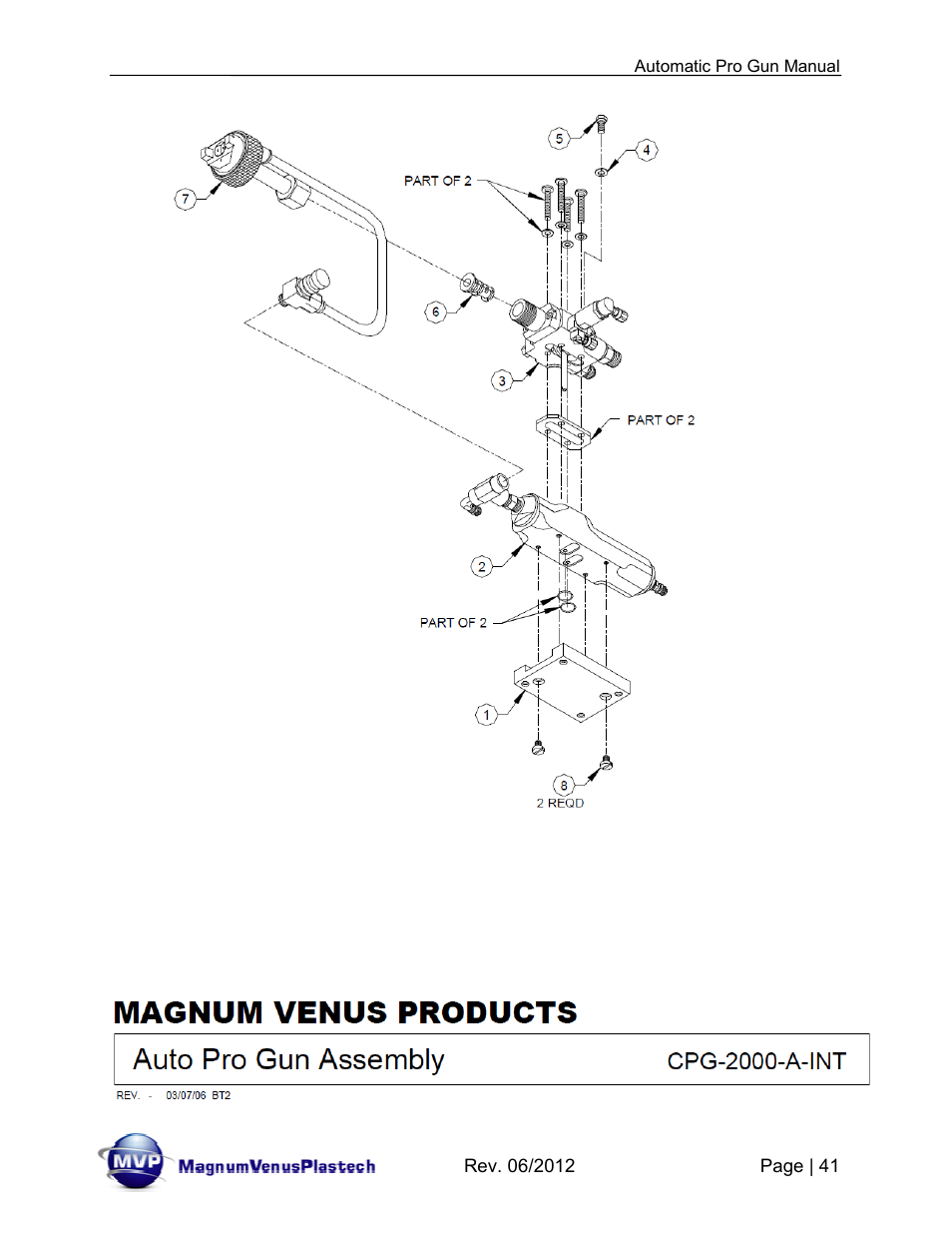 Magnum Venus Plastech Auto Pro Gun CPC_CPG_CPT_PRTM-DG User Manual | Page 41 / 85