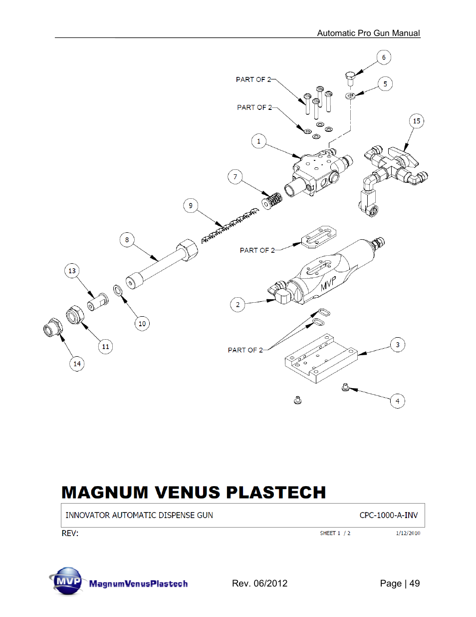 Magnum Venus Plastech Auto Pro Gun CPC_CPG_CPT_PRTM-DG User Manual | Page 49 / 85