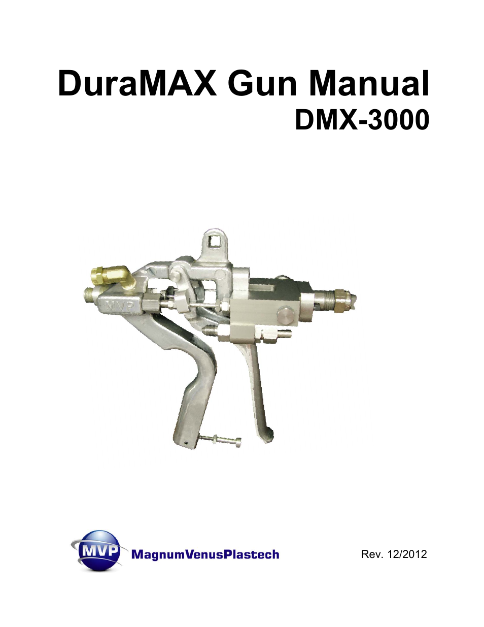 Magnum Venus Plastech DuraMAX Gun DMX-3000 User Manual | 54 pages