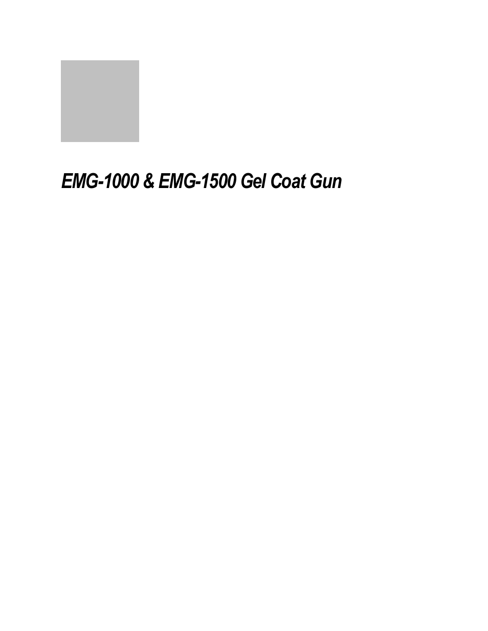 Disassembly, Initial disassembly | Magnum Venus Plastech Gel Coat Gun EMG-1500 User Manual | Page 14 / 34