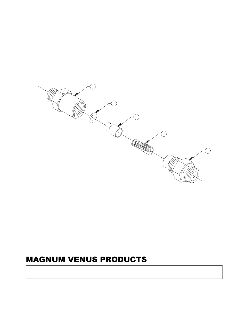 Magnum venus products check valve assembly | Magnum Venus Plastech Gel Coat Gun EMG-1500 User Manual | Page 29 / 34