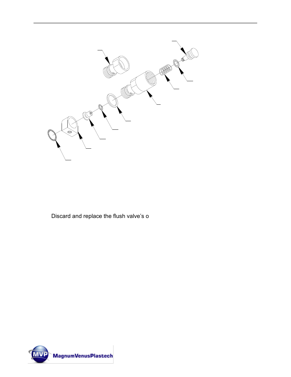 Remove actuating stem | Magnum Venus Plastech Pro Gun CPD_PRTM - 1:1 User Manual | Page 21 / 103