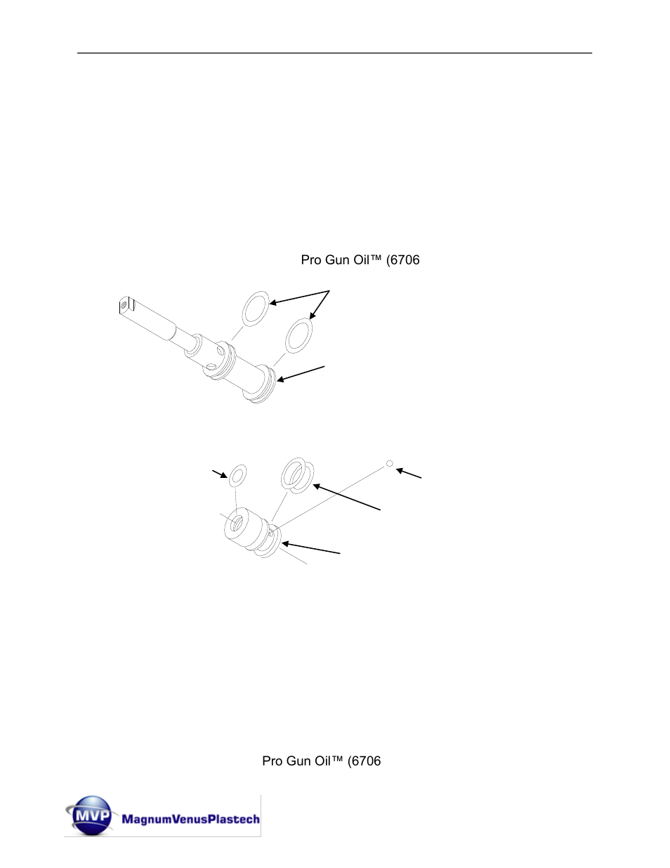 Assemble classic pro gun handle, Reinstall o-ring on spool assembly, Reassemble trigger retainer | Magnum Venus Plastech Pro Gun CPD_PRTM - 1:1 User Manual | Page 34 / 103