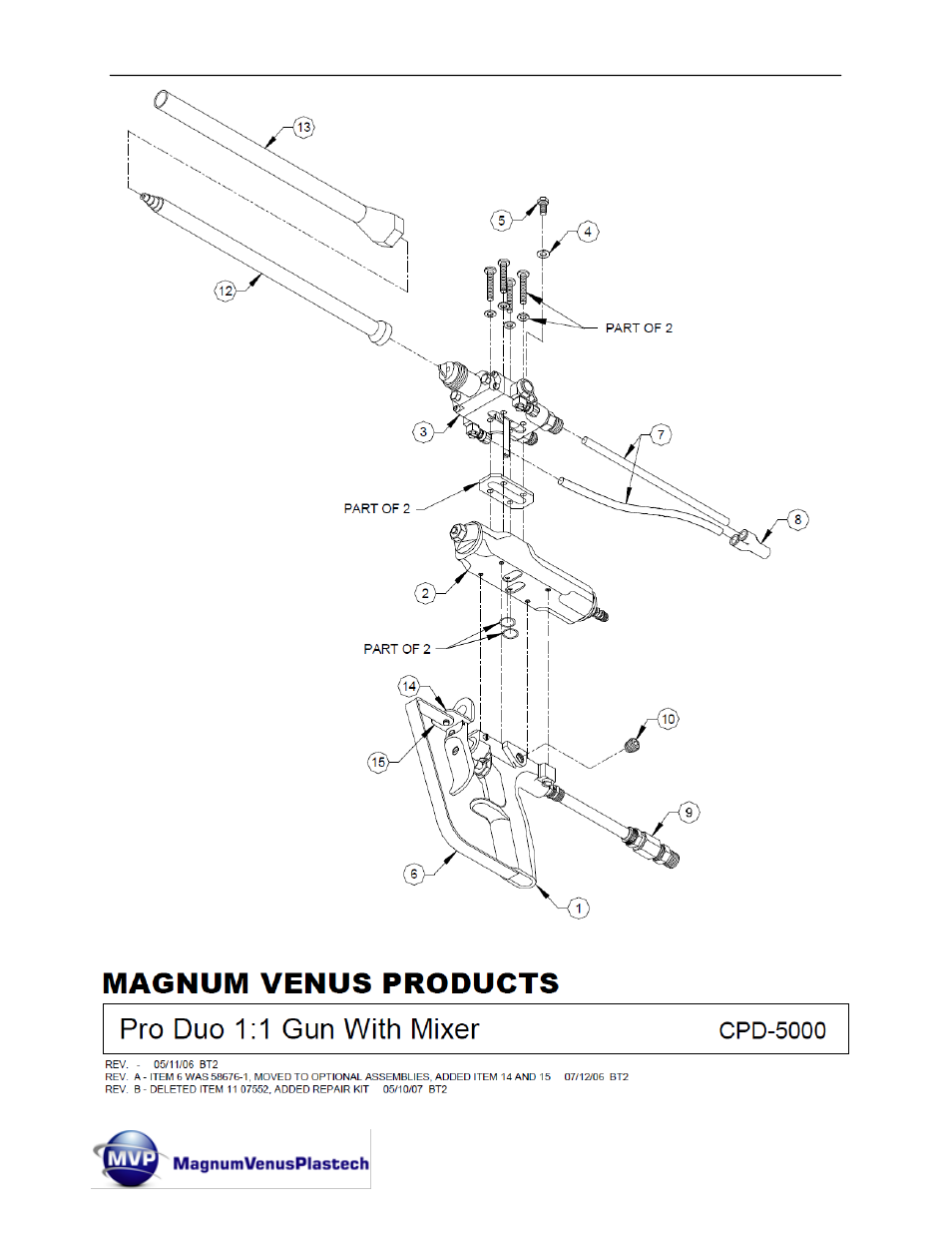 Magnum Venus Plastech Pro Gun CPD_PRTM - 1:1 User Manual | Page 47 / 103