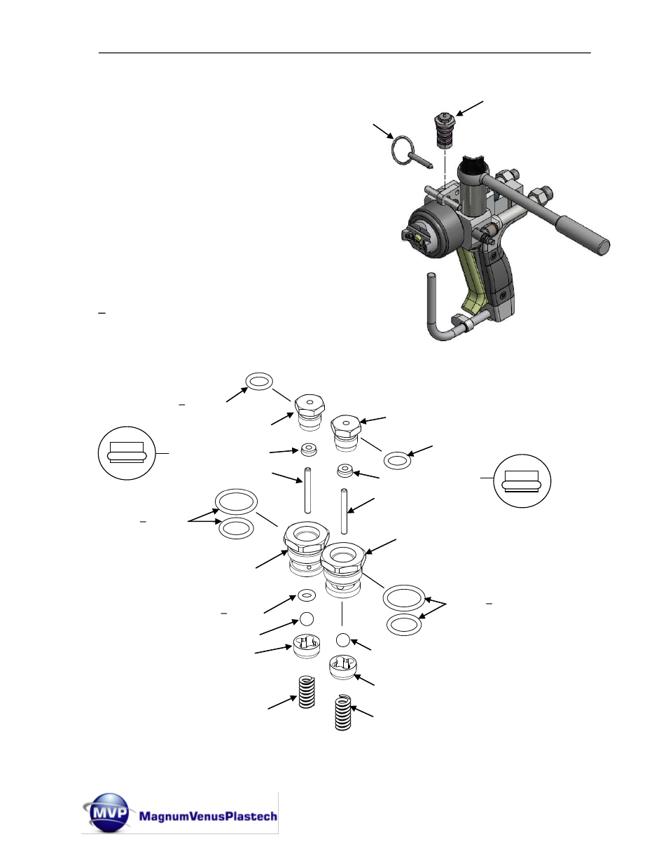 Cartridge removal | Magnum Venus Plastech TALON Gun Internal Mix User Manual | Page 18 / 81